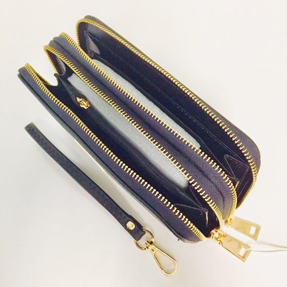 2/$50 PeTA Approved VEGAN Double Zip Wallet โค๏ธ NWT - Picture 14 of 16